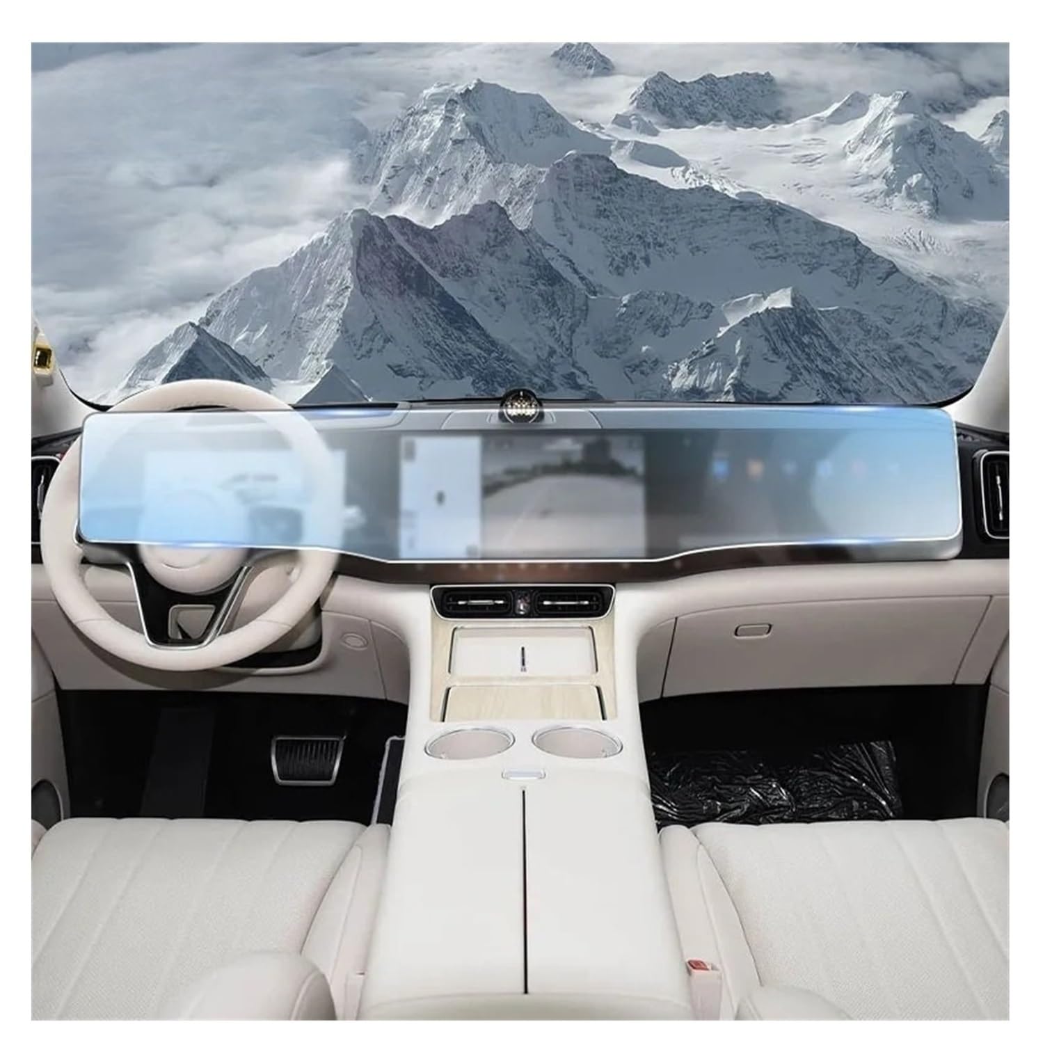 Auto-Bildschirmnavigation TPU-Folie Matter Blendschutz Kratzfest Für SERES 8 2024-2025 Bildschirm Blendfreier Kratzer Displayfolie
