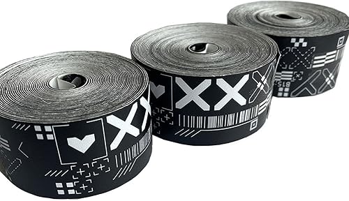 Miniatura 4 de Yuly Cinta de protección profesional para raquetas de tenis, 16.4 ft, poliuretano, protege el marco, fácil de usar, 12-13 raquetas