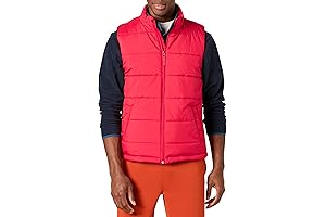 Men's Red Puffer Vest: Unbeatable Warmth in a Snazzy Style