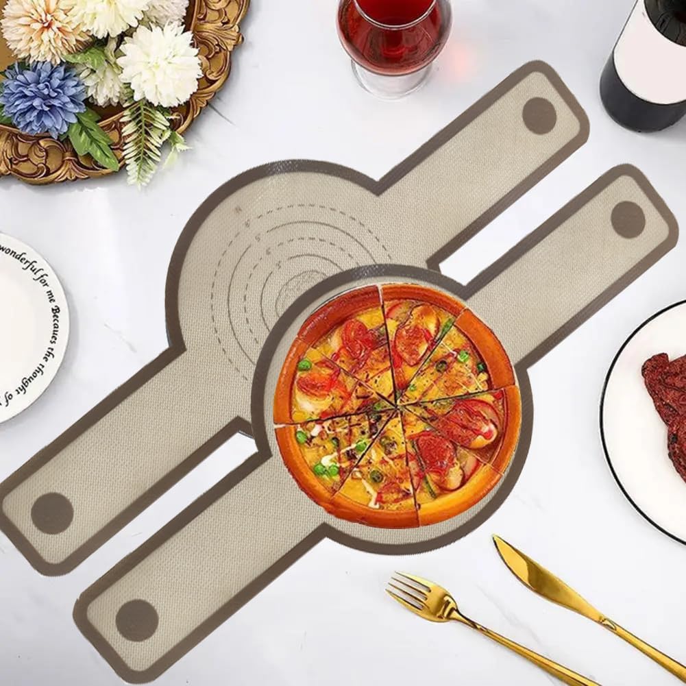 Silicone Bread Sling for Dutch Oven, 2 PC Non-Stick & Easy Clean Reusable Silicone Bread Baking Mat with Long Handles, Easy to Transfer Sourdough Bread + 1 Reusable Bread Bag - Image 4