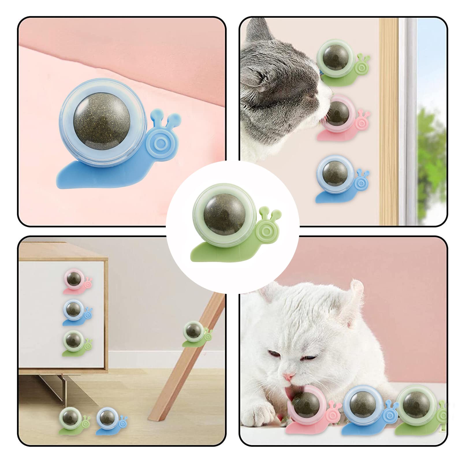 Amazon | ALLMIRA 猫のおもちゃ3個セット 猫 またたびボール