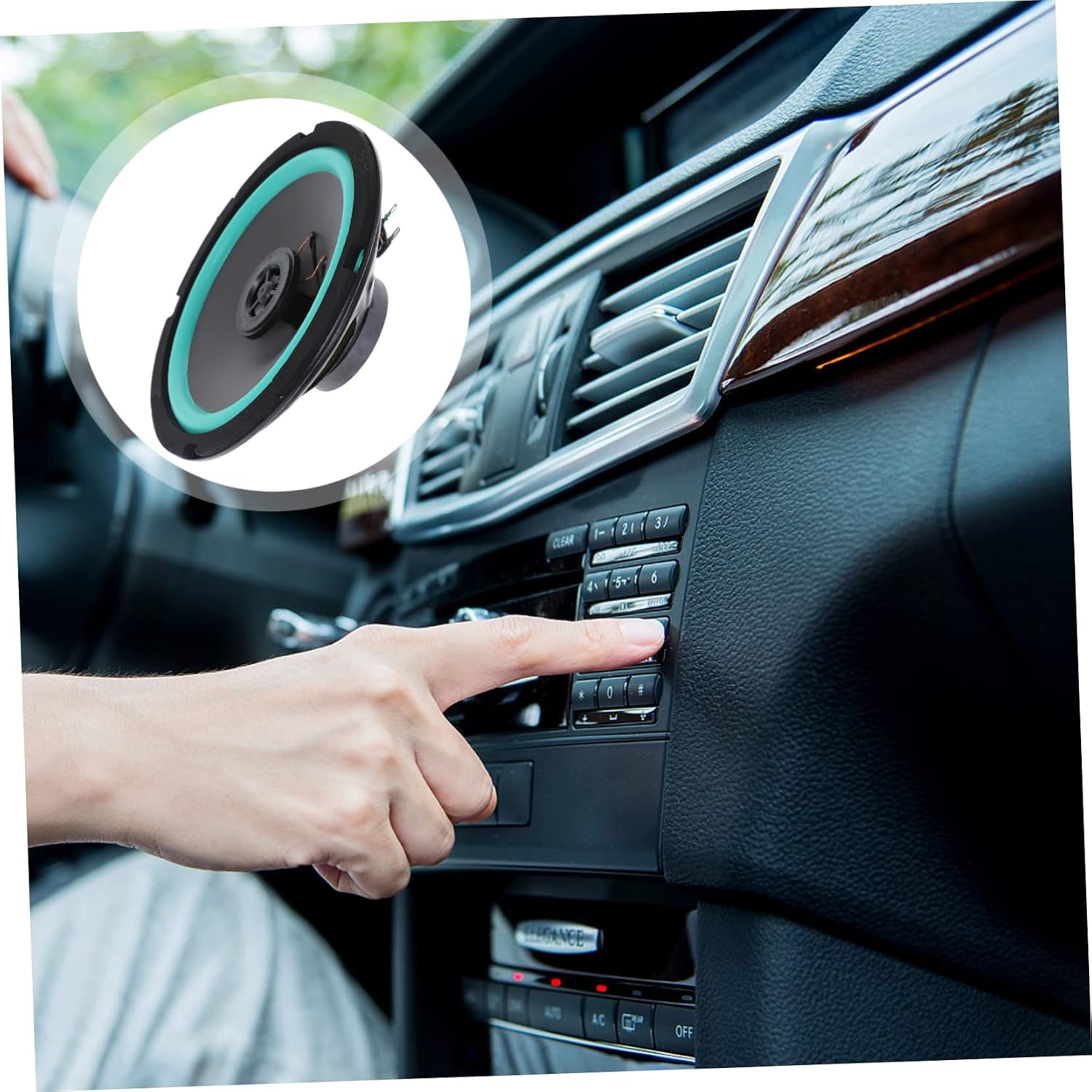 6.5 Inch Shallow Mount Car Door Speaker, 4 Ohm 160w