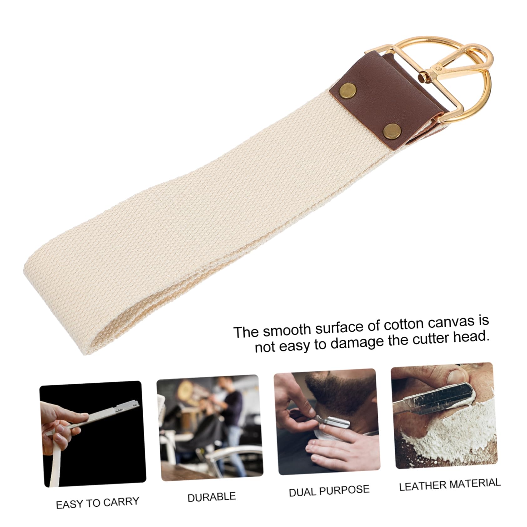 FOMIYES 3 Pz Panno Per Affilare Cintura Per Rasoio Cinturino Da Cinturino Per Rasoio Da Cintura Da Barba Affila Scalpelli Doppio Coltello Per Lucidare Tessuto