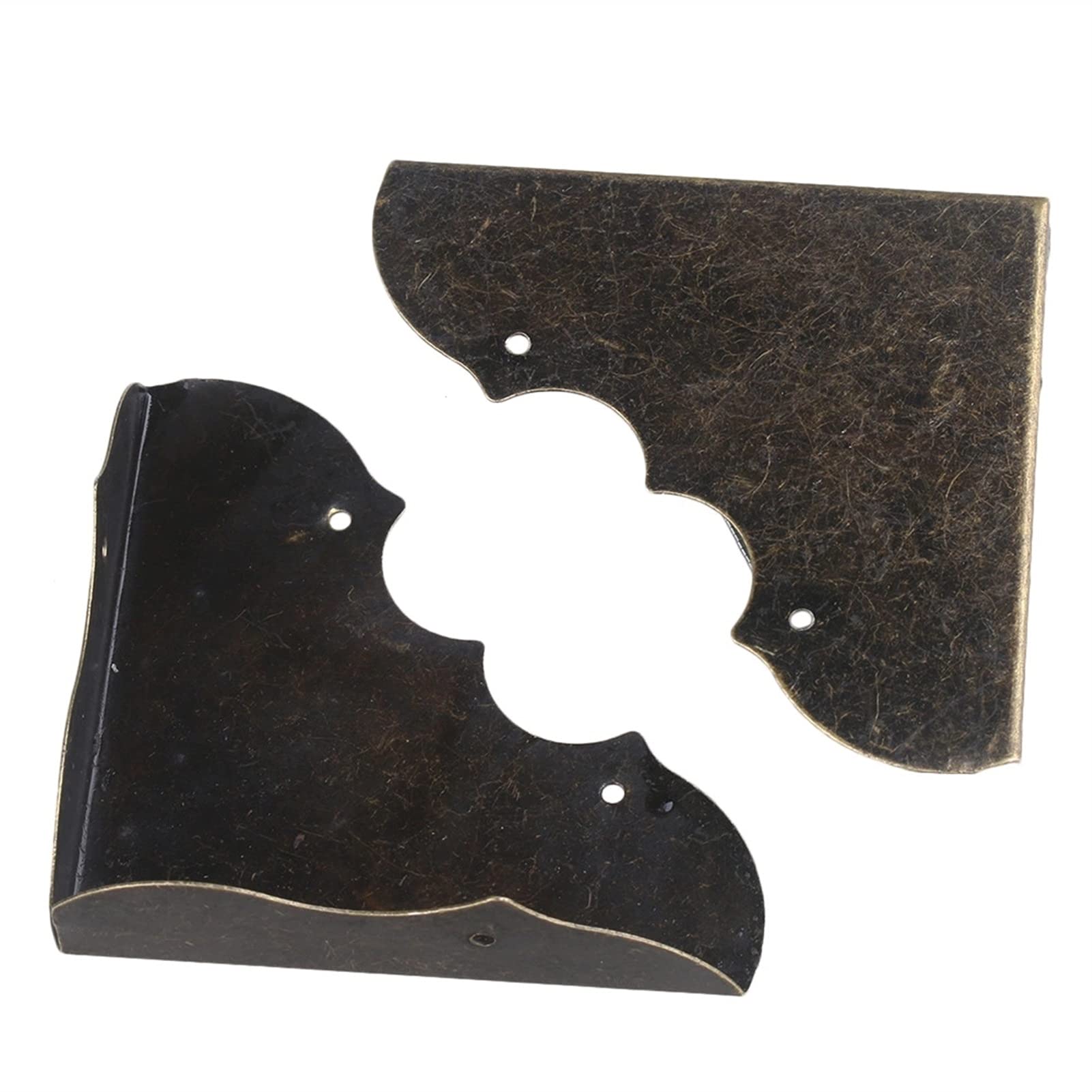 Lote 10 Protector Esquina Bronce Antiguo, Pies 53mm