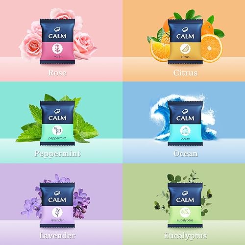 Miniatura 2 de Vaporizadores de ducha, 6 unidades, vaporizadores de ducha, bonito juego de regalo con ingredientes naturales, 6 aromas diferentes y envueltos