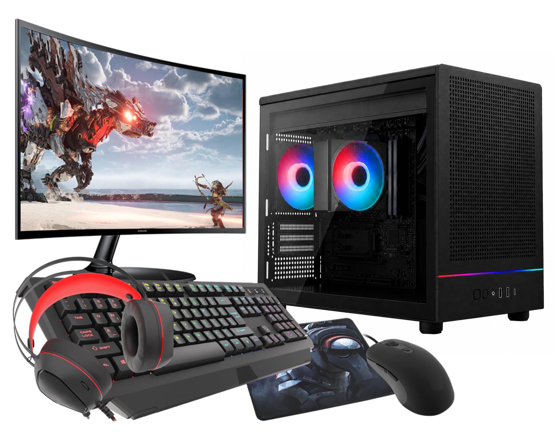 VIST ZESTAW ARGB R7 5700G 32GB RX VEGA8 SSD 1TB WIFI Win11 24"