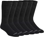 Dickies Men's Multi-Pack Dri-tech Moisture Control Boot-Length Socks