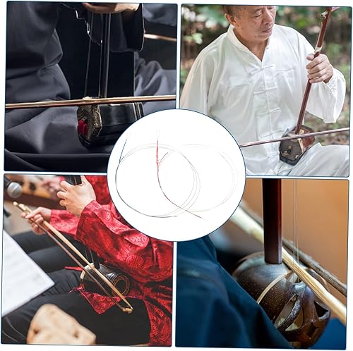 Miniatura 8 de 9 Sets Erhu Cuerdas Erhu Instrumento erhu piezas Instrumentos musicales Sitar laúd Accesorios de instrumentos musicales gitarre instrumento khaen