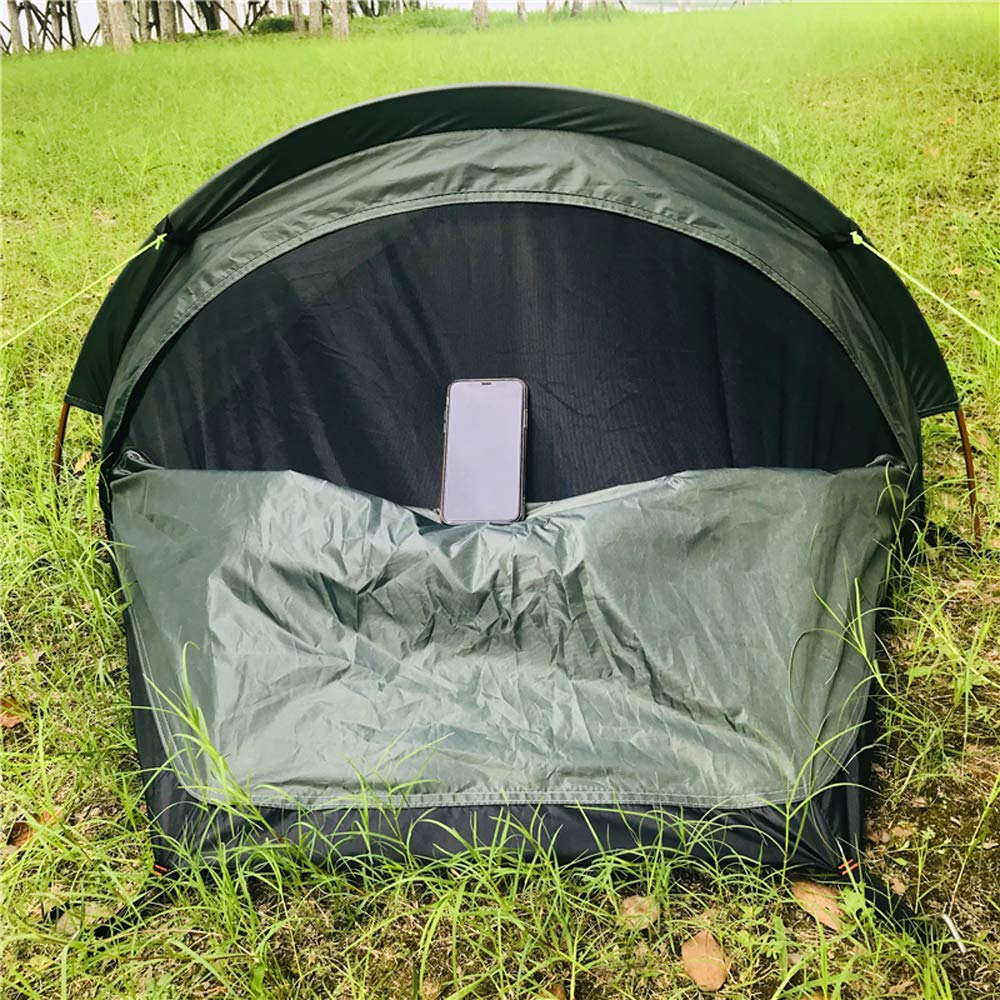Lixada Biwaksäcke Trekkingzelt Campingzelt, Camping Schlafsack Zelt Einzelperson Zelt, Wasserdicht Leichte | 220 x 90 x 50 cm(690 g), für Outdoor-Camping Wandern Survival