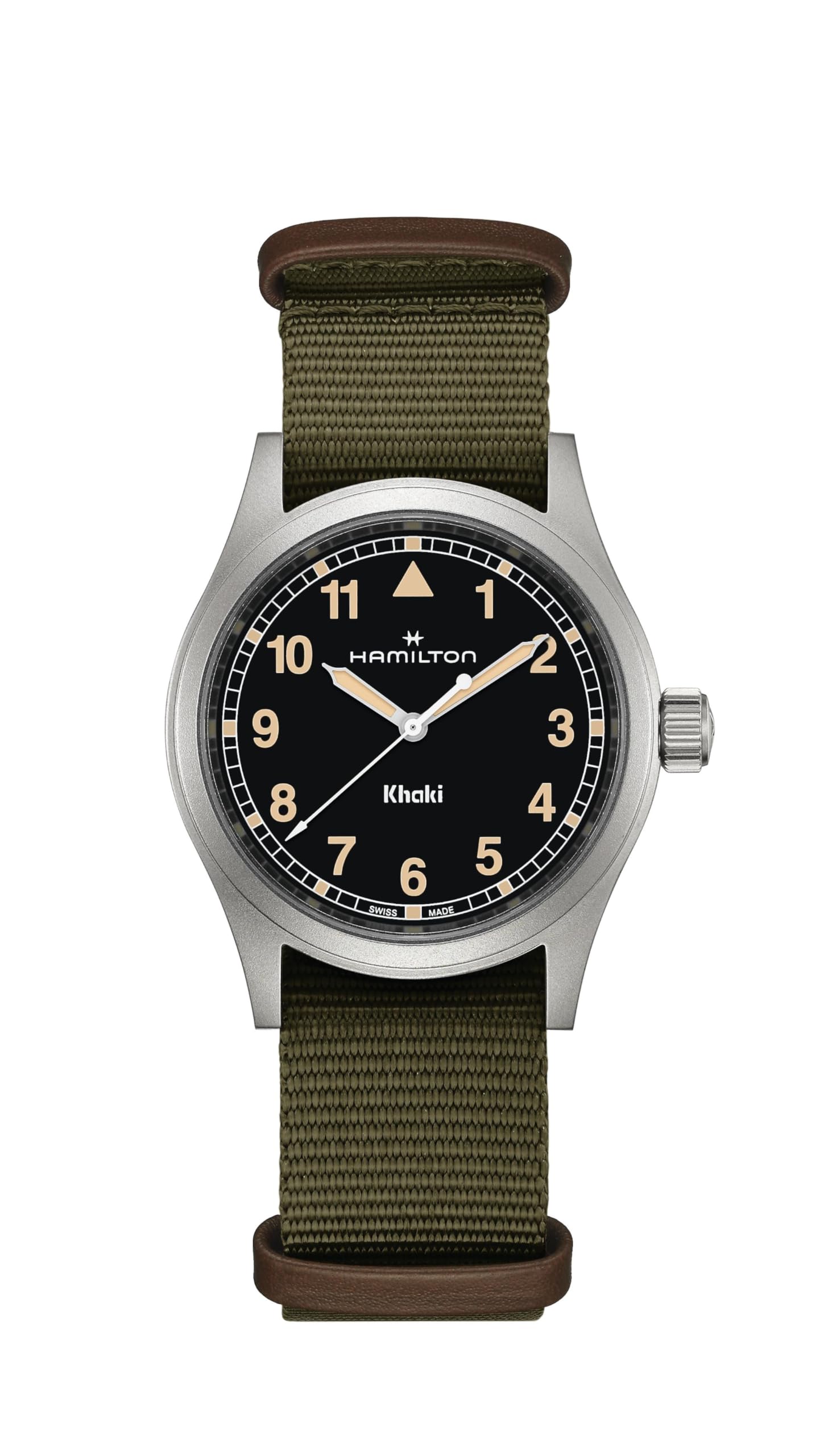 Hamilton Reloj analógico de Cuarzo Suizo Unisex con Correa de poliéster H69401930