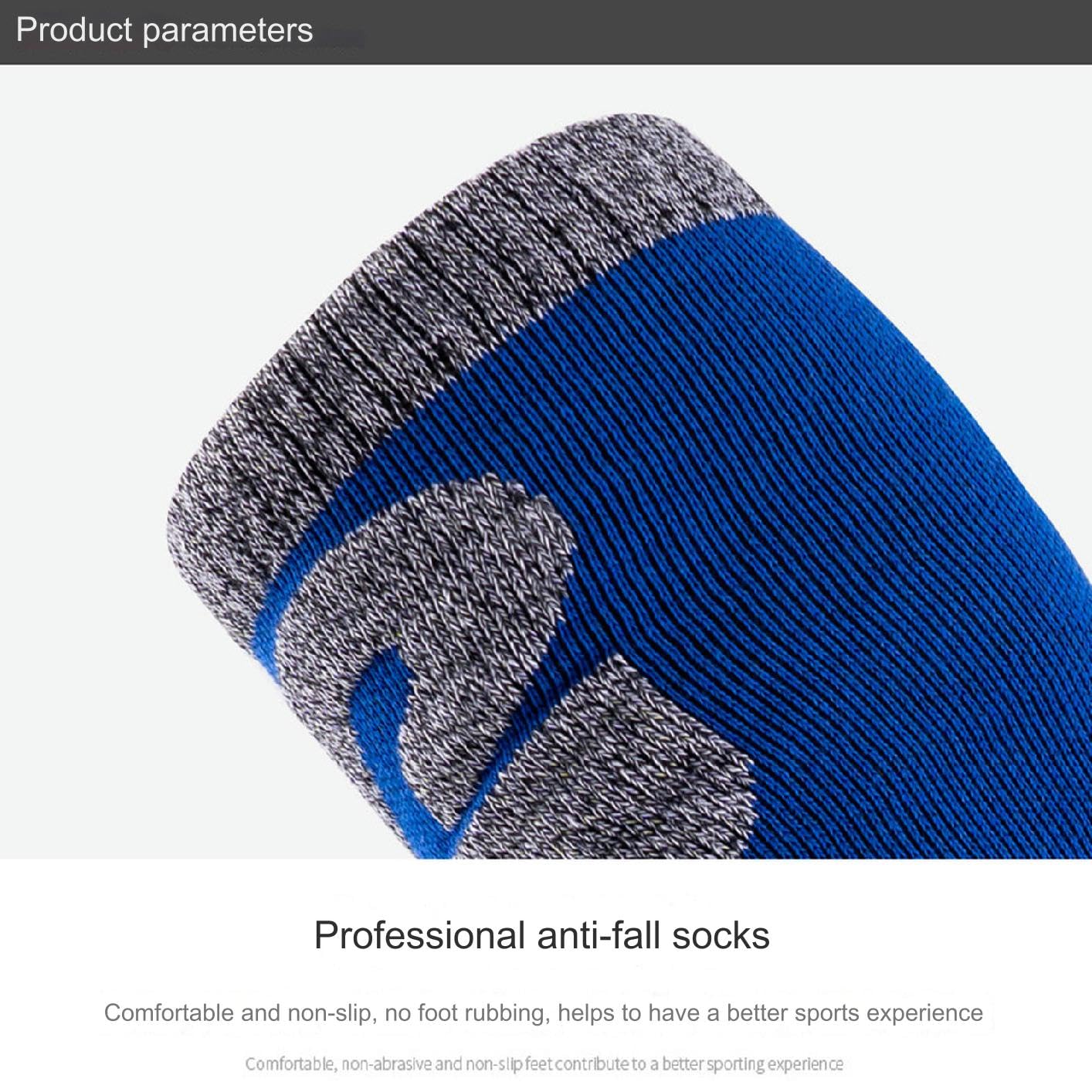 Chaussettes Homme Chaussettes pour Hommes pour Hommes Femmes, Chaussettes Chaudes d'hiver pour Ski, Snowboard, Sports De Plein Air Froid-4 Paires
