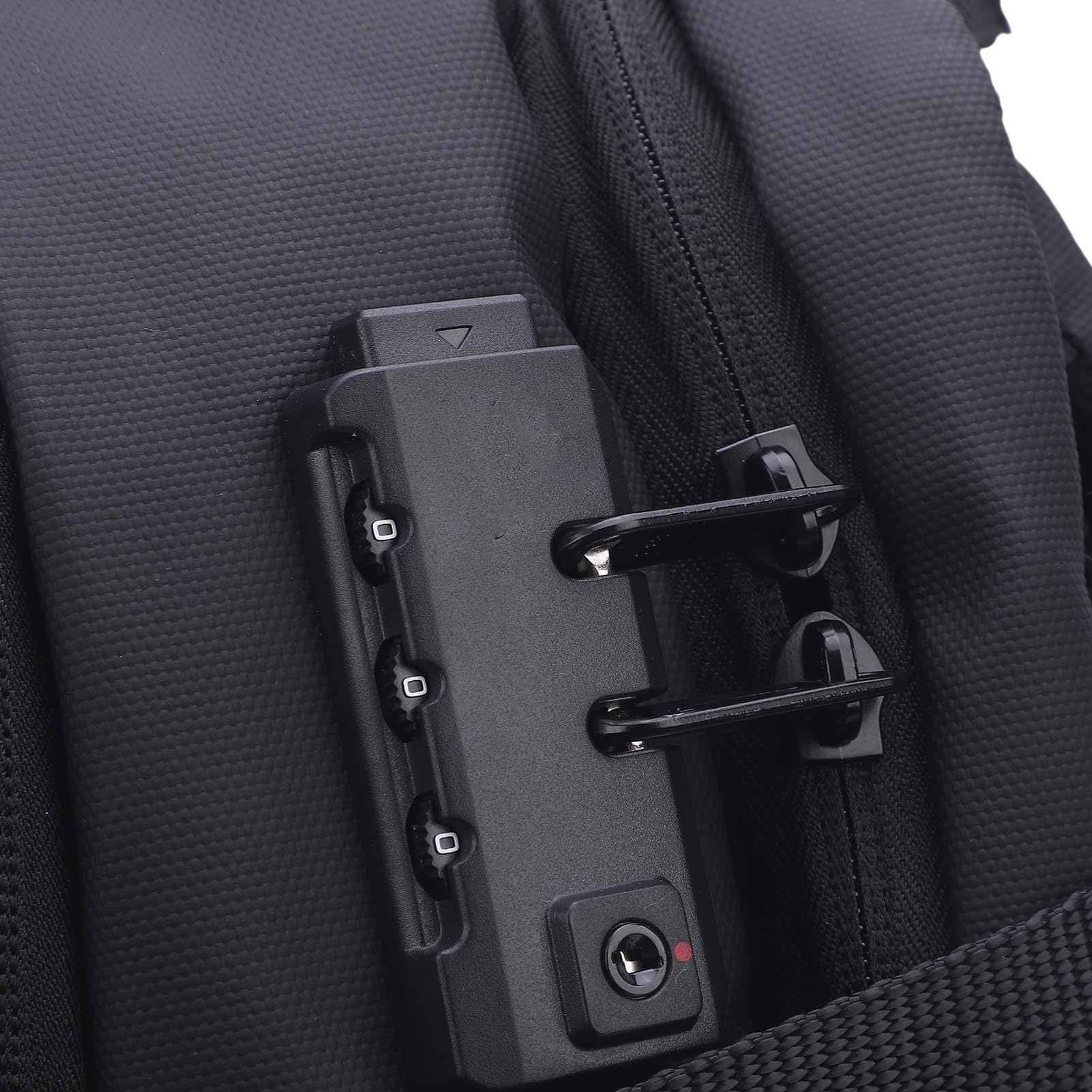 Vakuum-Rucksack, Erweiterbar, Wasserdicht, Oxford-Stoff, Luftrucksack, TSA-Schloss | Kompressionsbeutel, Großer Rucksack für Reisen, Schwarz