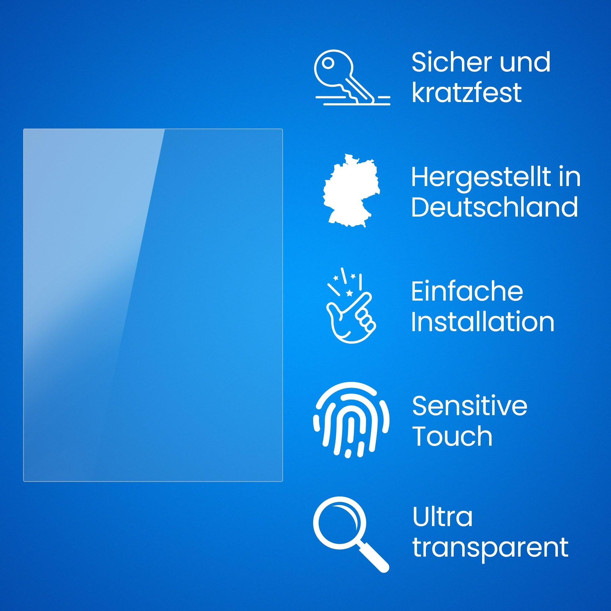 AtFoliX Screen Protection Film Compatible With Tolino Shine 3 Screen Protector Ultraclear Fx Protective Film 2x