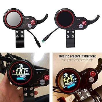 COMBR Instrument Display Throttle Dashboard for Kugoo M4 Electric Scooter 6 Pins