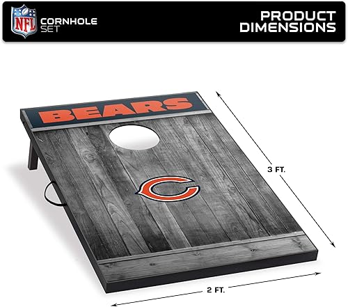 Vista 87 de Wild Sports Juego de Cornhole de madera MDF NFL de 2'x3
