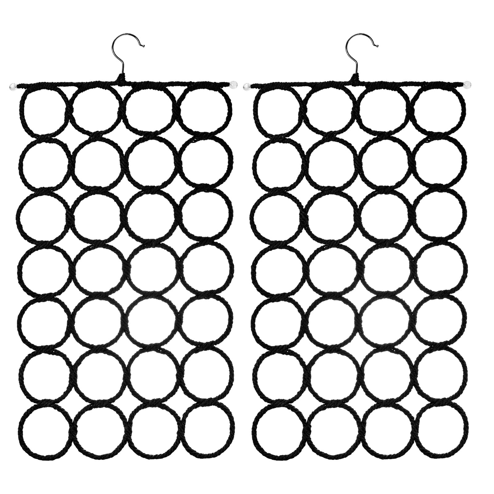 Support pour écharpes et cravates Tosnail métallique lot de 2