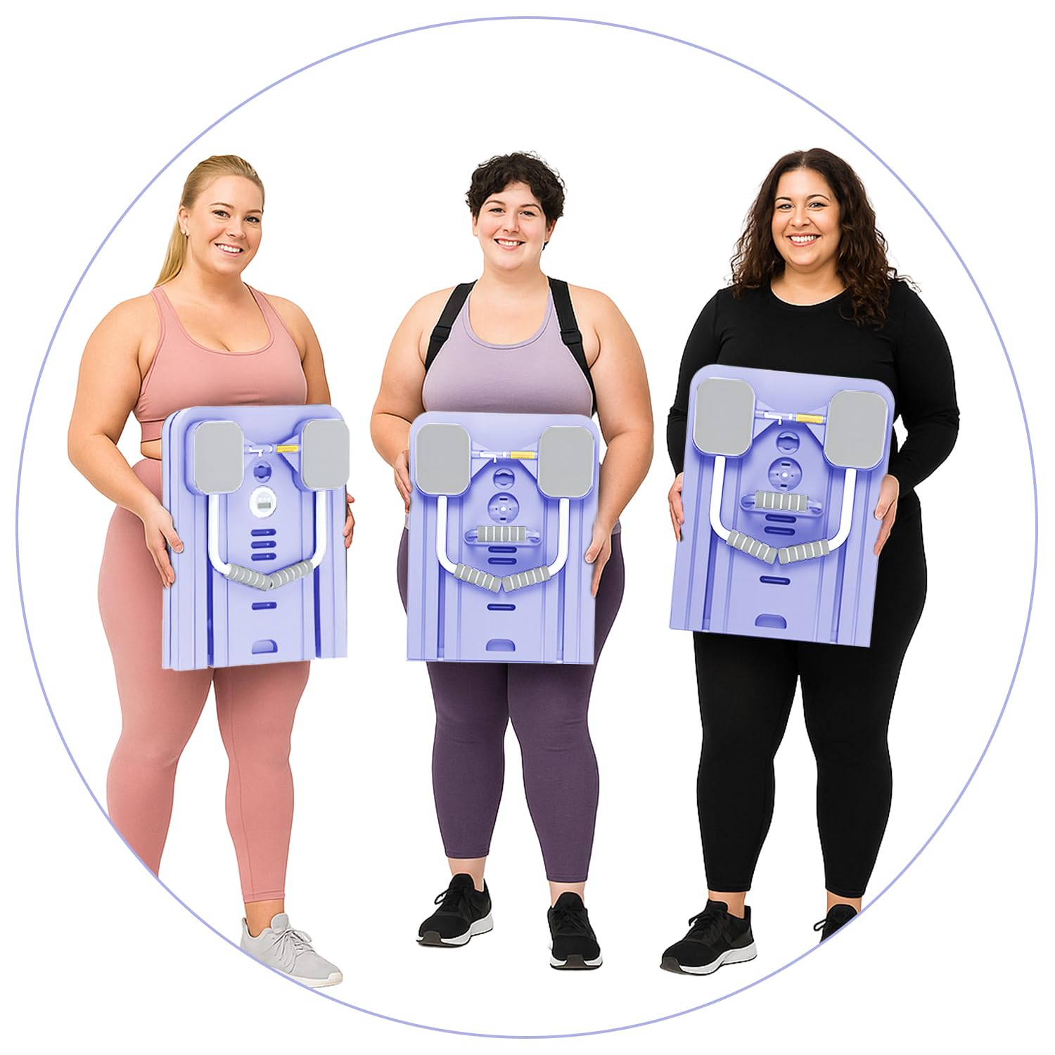 Pilates Board Reformer Plegable de Resistencia, Reformer Pilates Maschine Kit, Set Tabla Pilates, Mini Equipo de Fitness para Entrenamiento de Cuerpo Completo, Máquina de Pilates para Casa