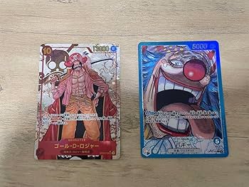 リーダーパラレル　5枚セット Amazon.co.jp: ゴール・D・ロジャー SECパラレル バギー リーダー