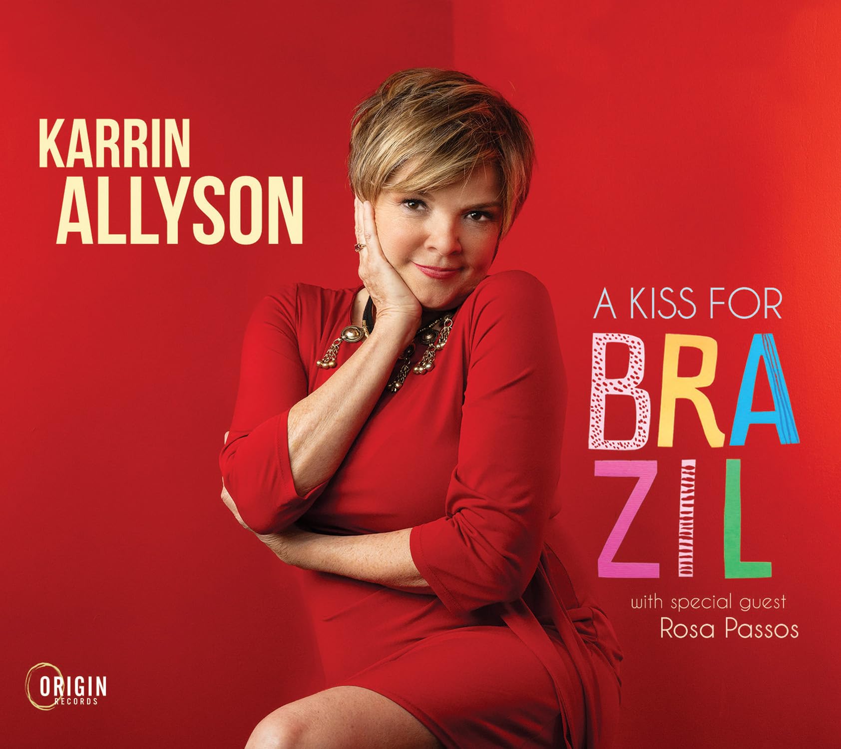 Origin Records A Kiss for Brazil Karrin Allyson CD Album