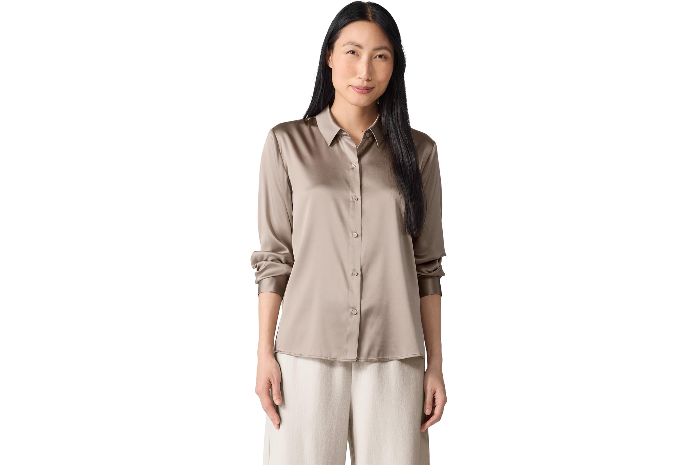 Eileen Fisher Classic Collar Shirt