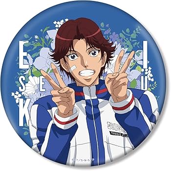 Amazon.co.jp: 新テニスの王子様 菊丸英二 BIG缶バッジ : ホビー