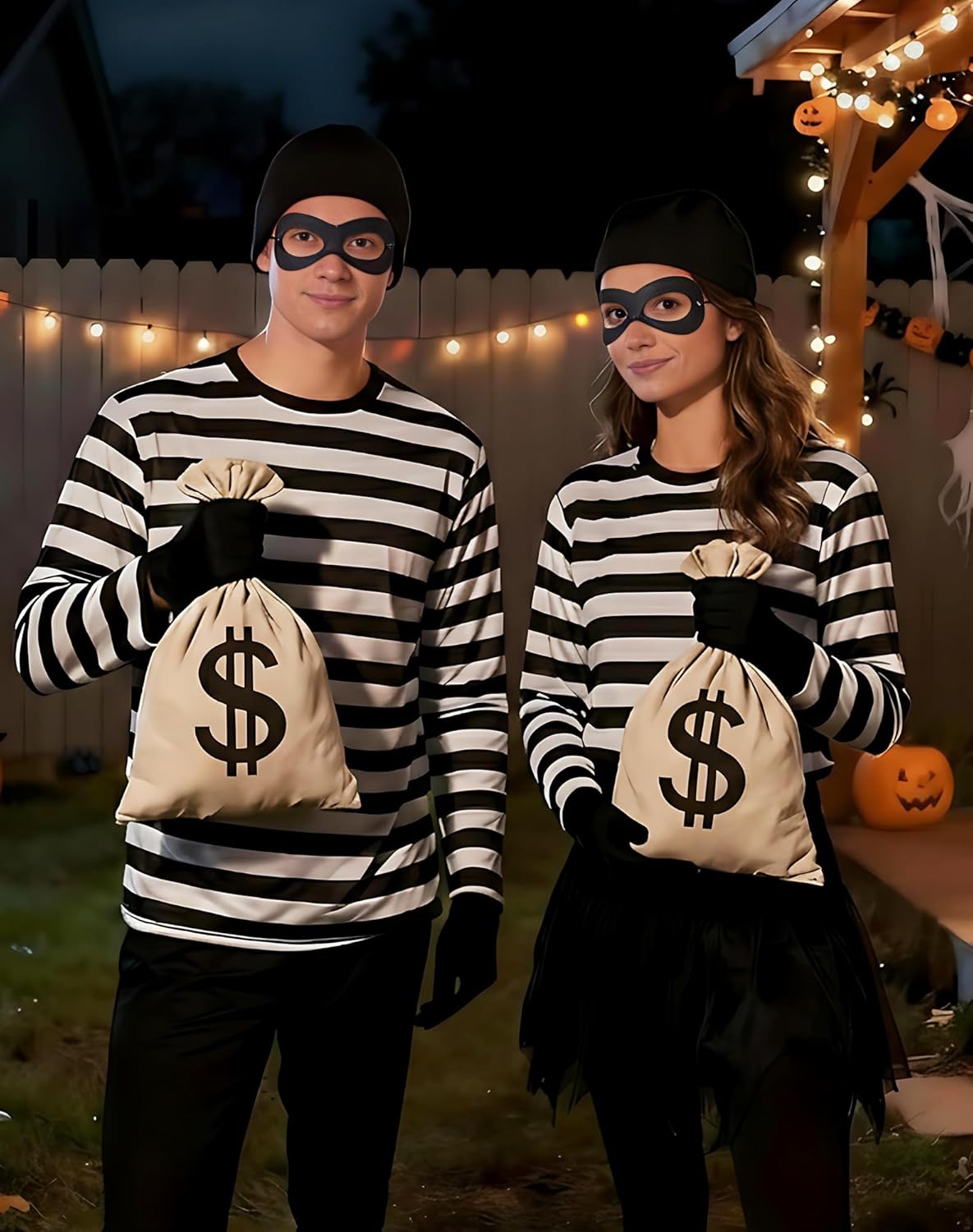 Adjustable Black Superhero Eye Masks – Family Costume Play, Halloween Dress-Up, Multi-Role & Party Masks (1 PCS) - Image 6