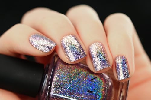 Miniatura 365 de ILNP Madison Ave Esmalte de uñas holográfico metálico rosa antiguo