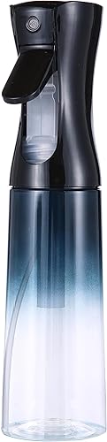 Miniatura 2 de Botellas de spray continuo, botellas de agua recargables para cocinar, limpiar, peinar, cuidado de la piel y plantas, 10 oz10.1 fl oz (negro)