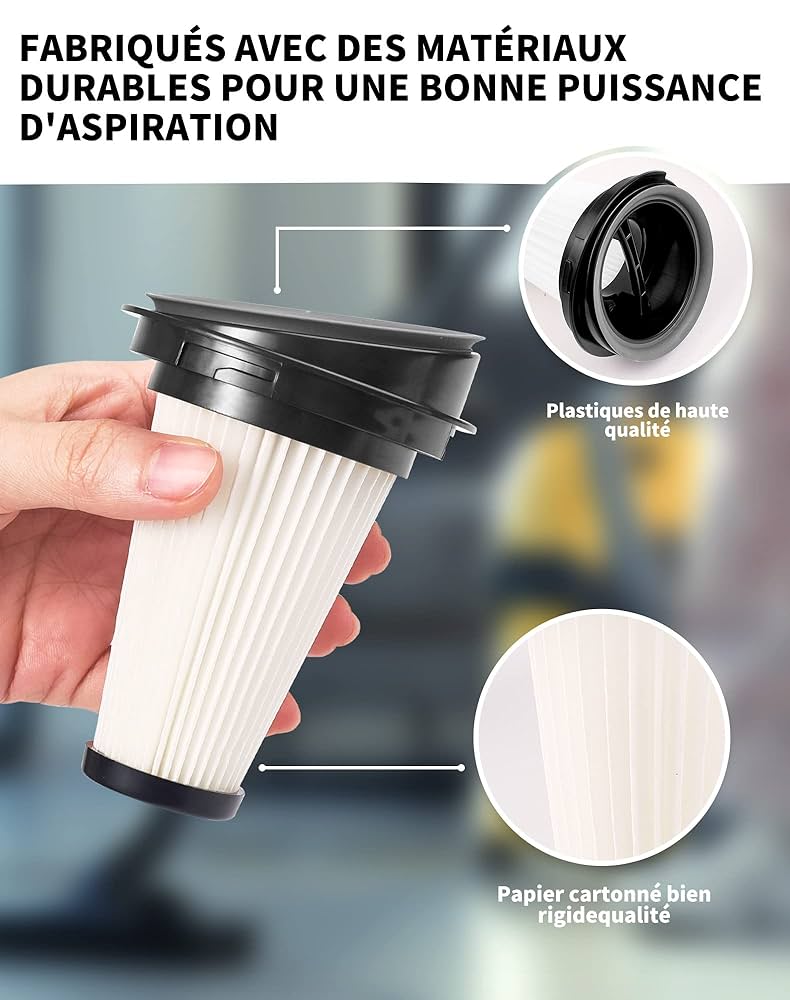 2 Filtres Rechange Pour Aspirateur Rowenta X-Pert 3.60 Et 160 - Compatible ZR005202