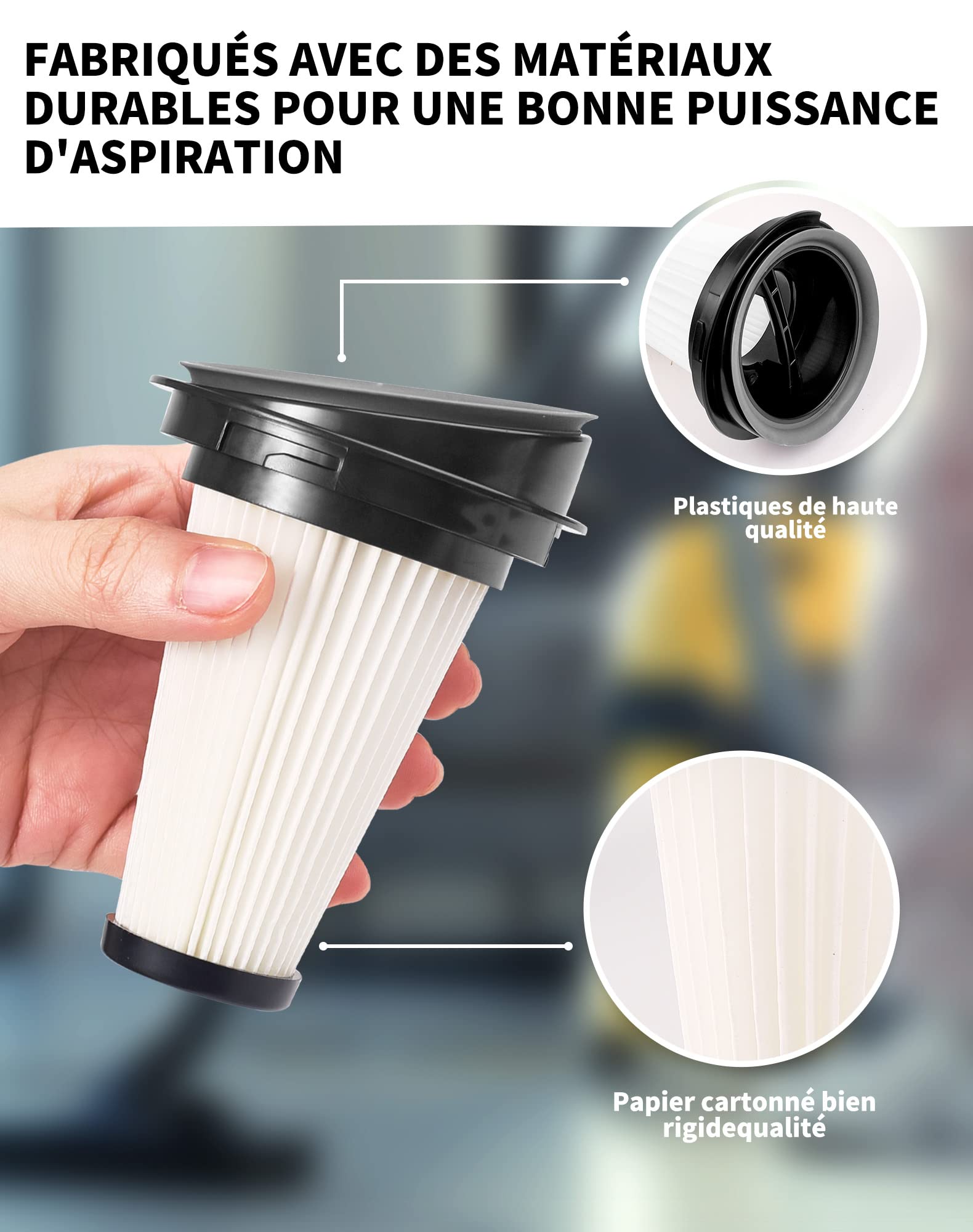 Filtri Di Ricambio Per Aspirapolvere Rowenta - 2 Pezzi, Compatibili Con X-Pert 3.60 E Easy 160