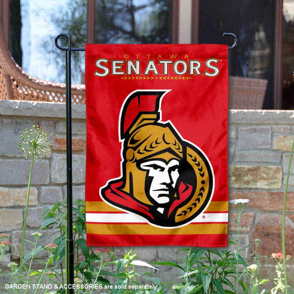 Ottawa Senators Double Sided Garden Flag - Image 2