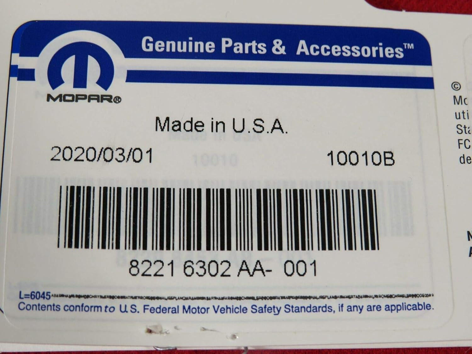 Mopar 2020 RAM 1500 DT 2" Hitch Receiver Plug W/Ram Logo New OEM