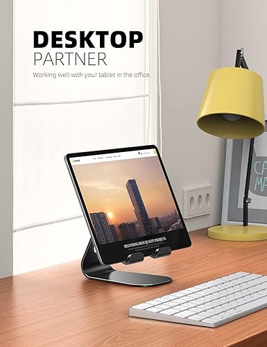Miniatura 3 de Soporte ajustable para ipad, soporte para tableta Lamicall, Negro