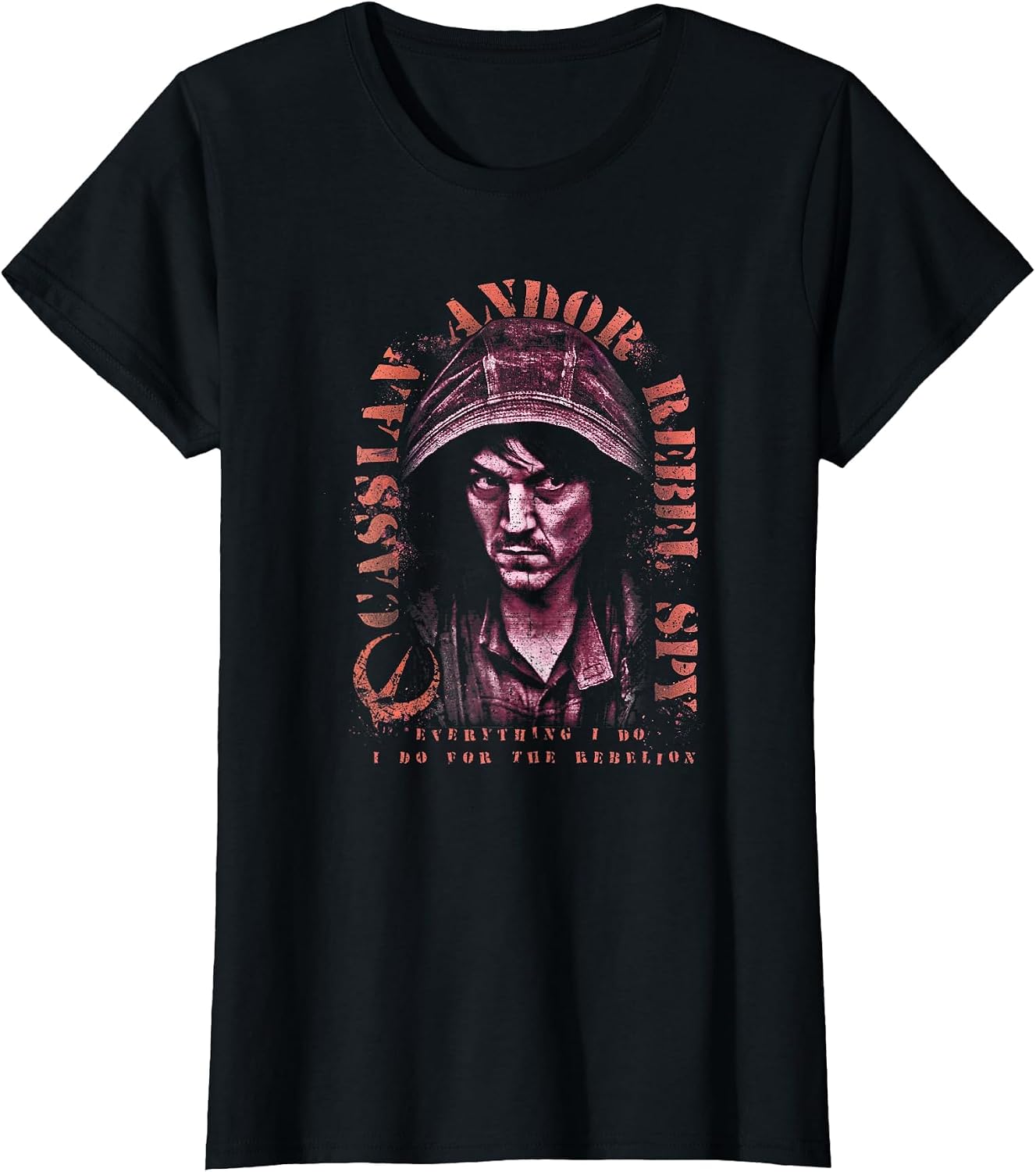 Star Wars: Andor Cassian Rebel Spy Quote Poster T-Shirt