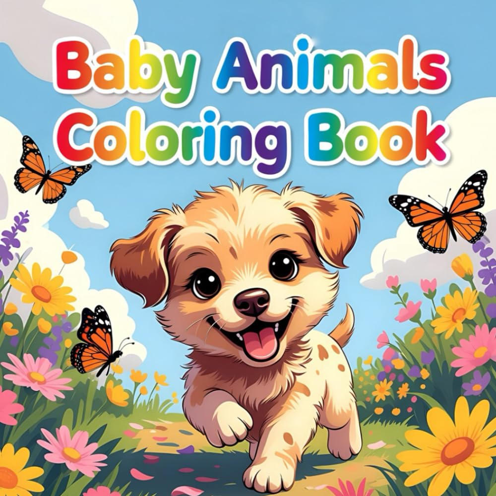Fantasy Fawnlings: Magical Baby Animal Tales in Color: Unicorn Foals, Gryphon Chicks & Other Mythical Creatures to Imagine & Color | A Whimsical Journey into a World of Enchantment