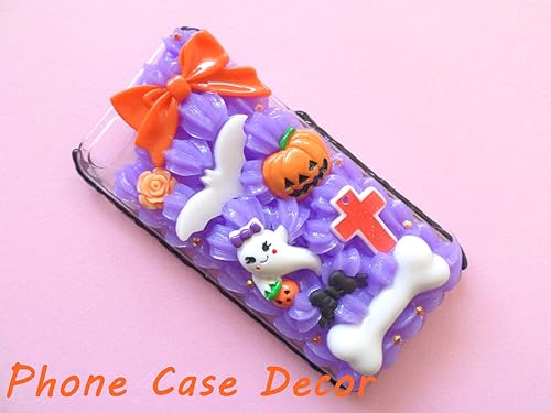 Miniatura 5 de 32 dijes de resina para Halloween, calabaza, brujas, manzana, cuentas de espalda plana, cabujones, adornos de plástico para hacer joyas, disfraces