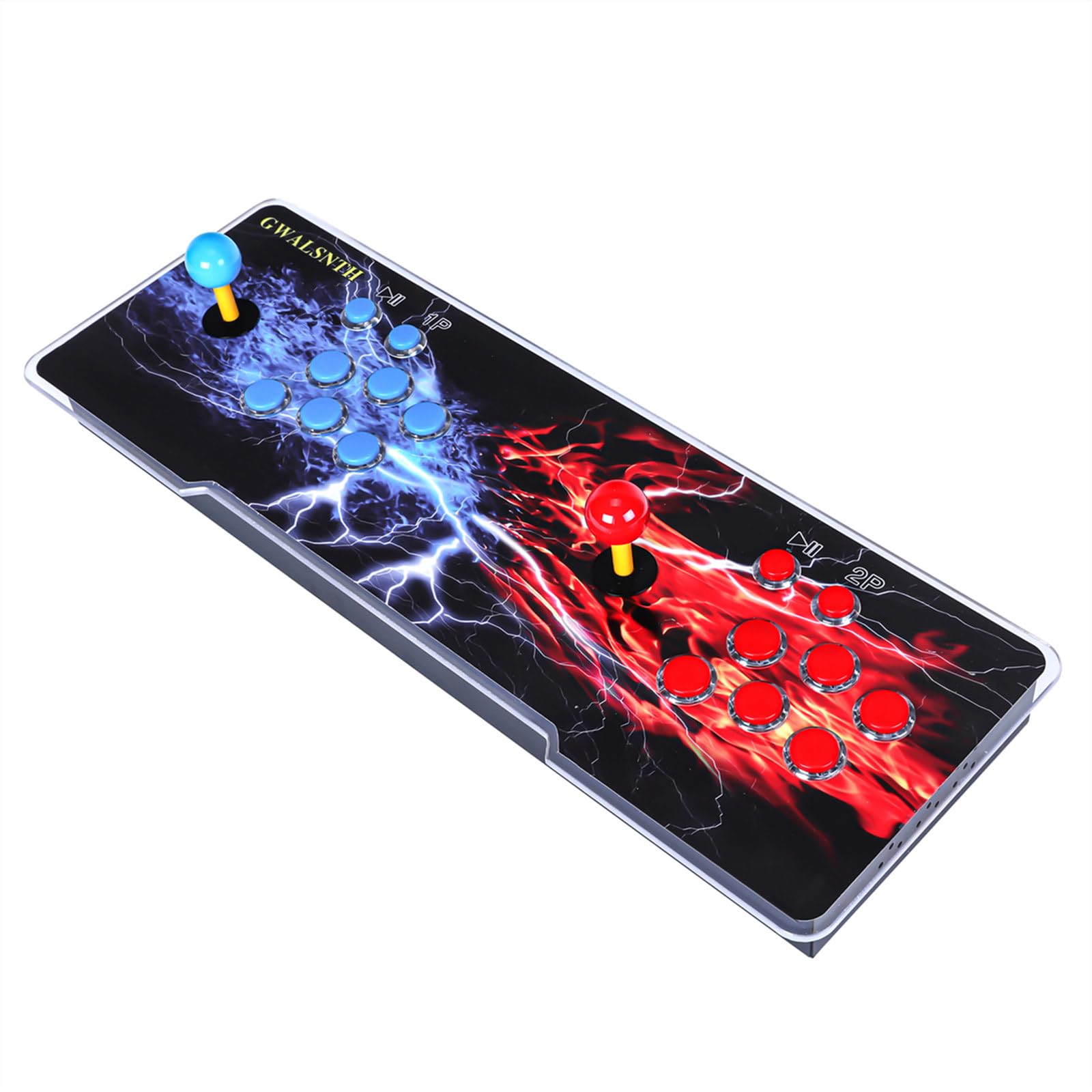 GWALSNTH 32000 in 1 Pandora Box Arcade Games Console, Plug and Play Videogioco, Display 1280X720, Giochi 3D, Cerca/Salva/Nascondi/Pausa, 1-4 Giocatori