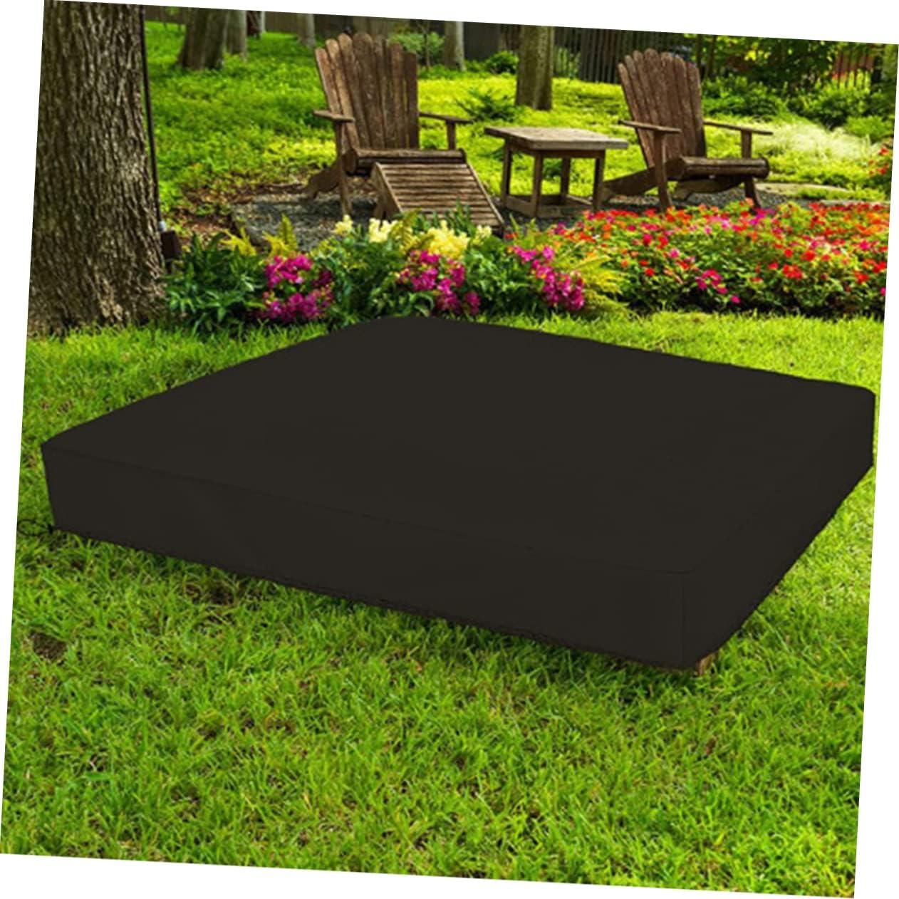 ORFOFE Sandbox Cover with Drawstring Durable Outdoor Canopy for Boy Girl Sand Pit Protection and Rain Resistance