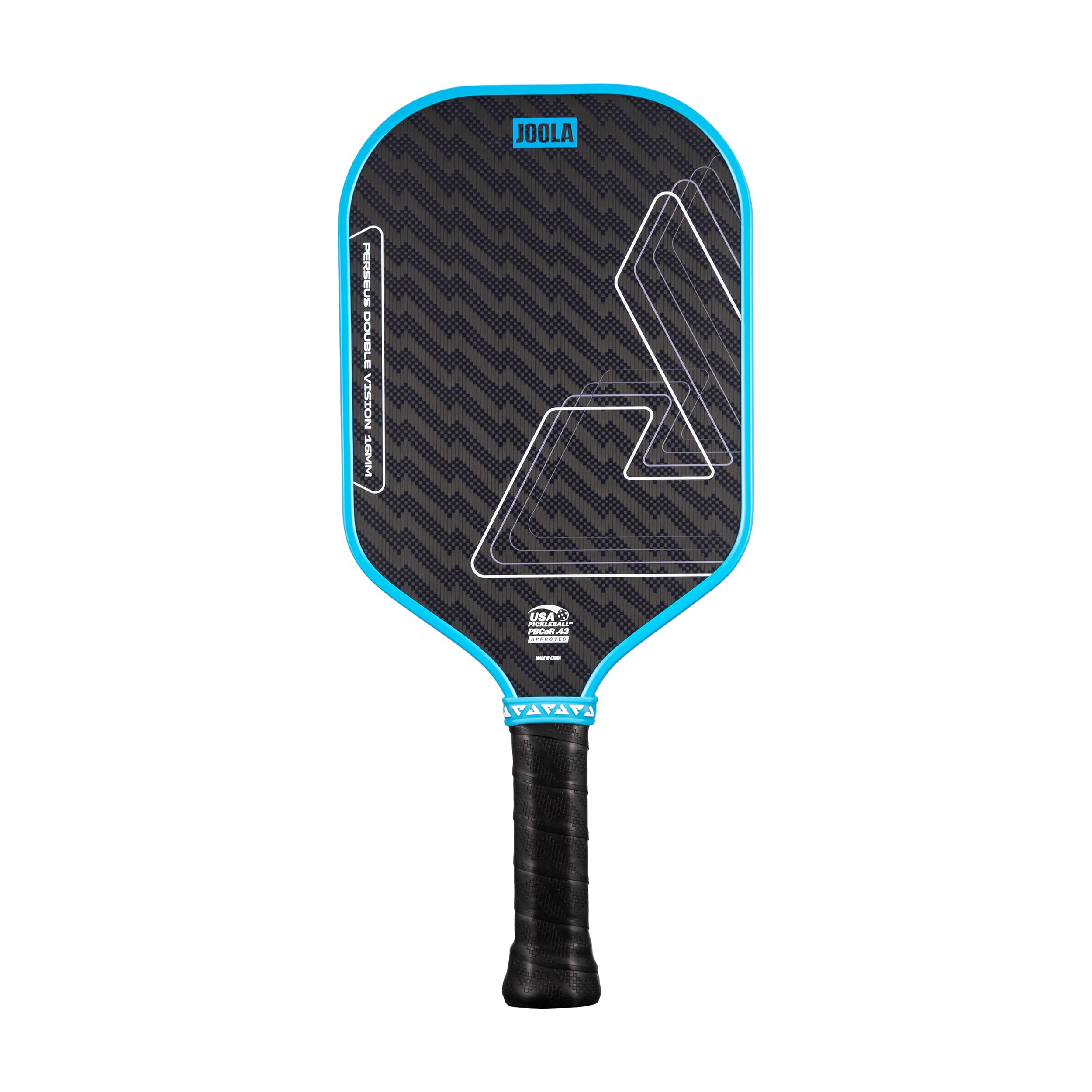 JOOLA Perseus Double Vision 16mm Pickleball Paddle - Bolt Blue (Global)-image-43