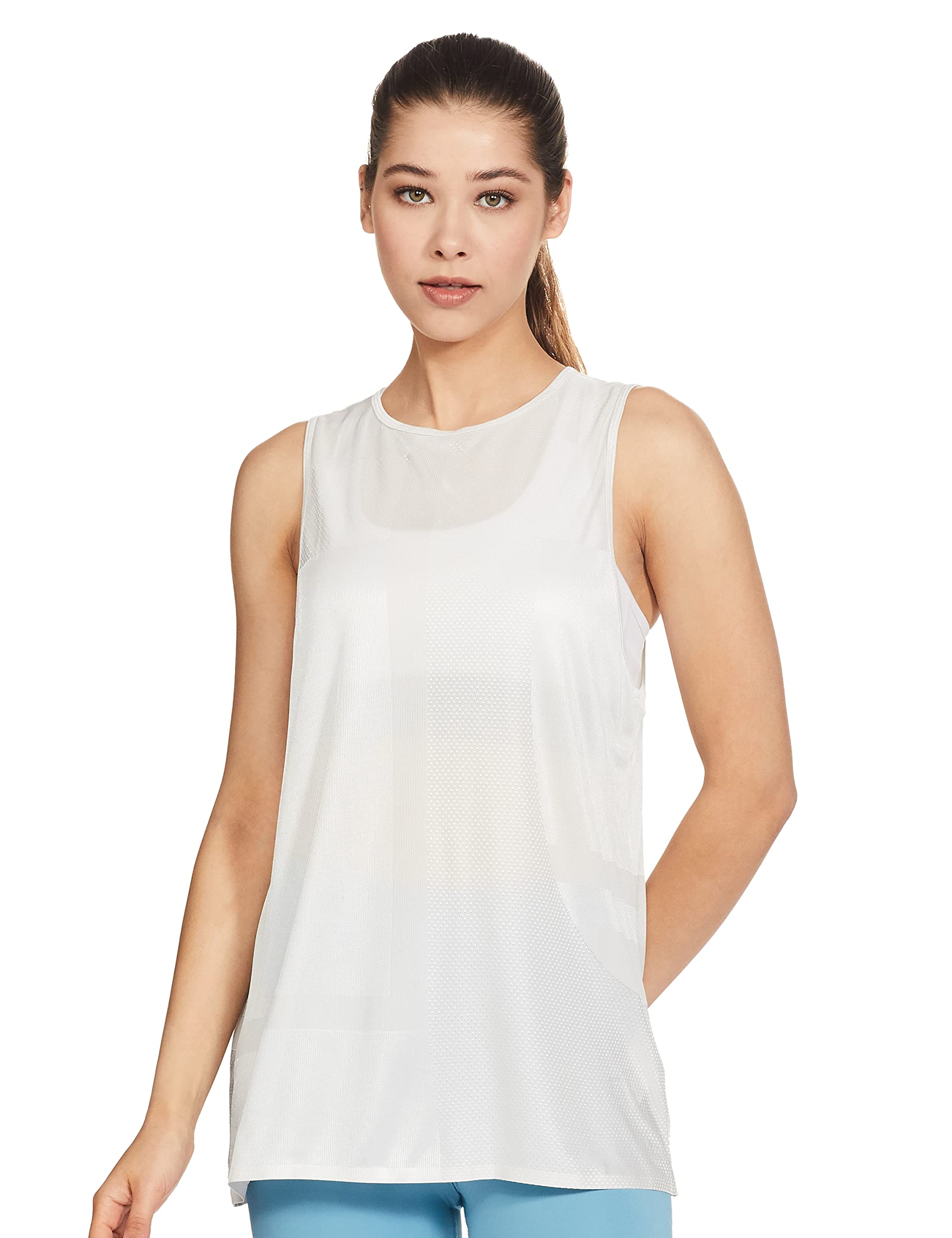 nike Women's As W Nk Tr Tch Pck KNT Tank Ms Tank Top M (AT0317-078)-picture-15