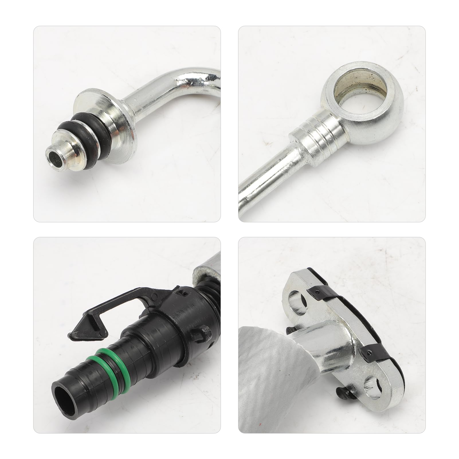 Turbo Oil Return Drain & Oil Feed Pipe Kit For 2013-2019