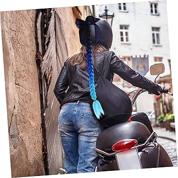 Amazon.co.jp: VORCOOL バイク ヘルメット 三つ編み ヘルメット