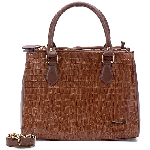 Bolsa Feminina Tote Média Divisorias Couro Sifra