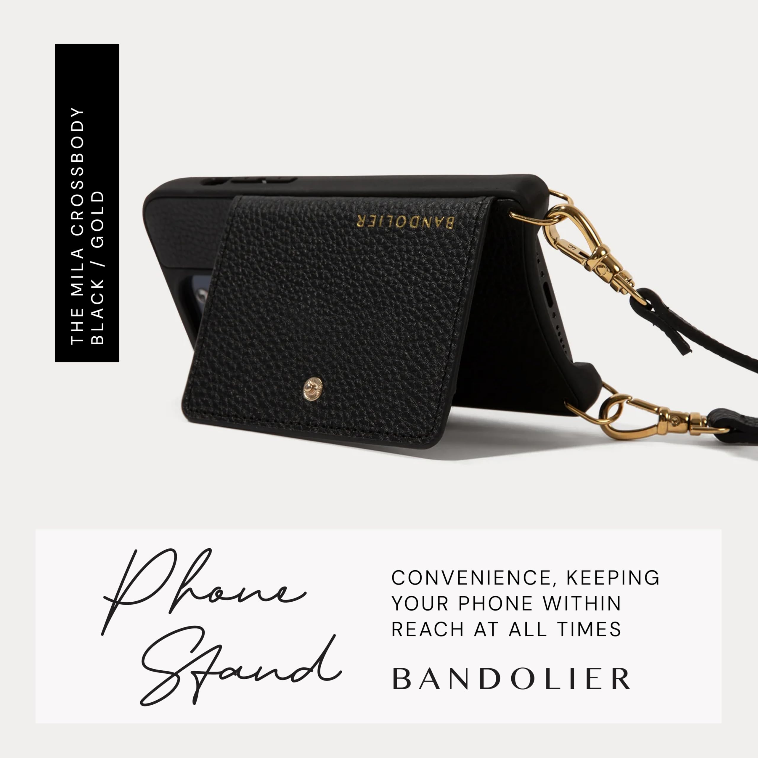 BANDOLIER ★ iPhone15promax Amazon.com: Bandolier Hailey Crossbody Wallet Phone Case for