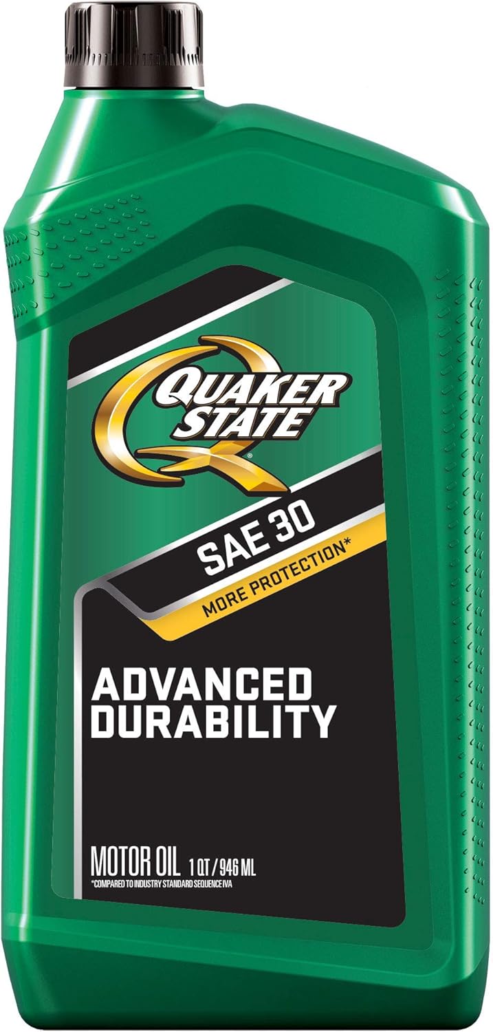 Quaker State (550035190-6PK SAE 30 Heavy Duty Motor Oil - 1 Quart, (Pack of 6)