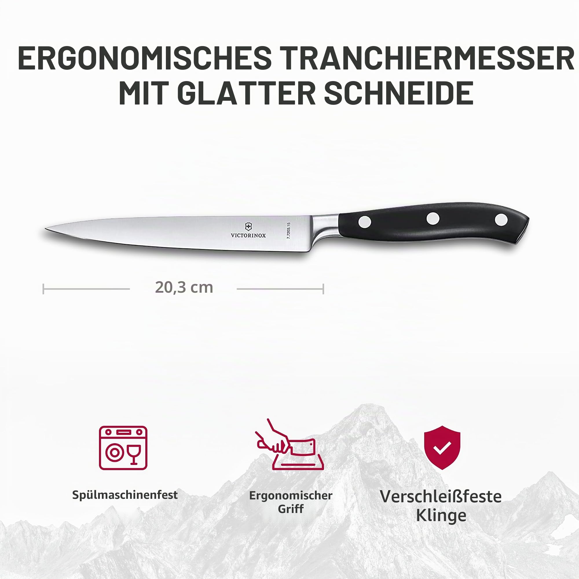 Victorinox 20,3 cm geschmiedetes Schneidemesser, 20,3 cm