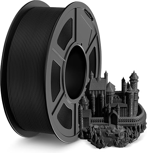 SUNLU Filamento de impresora 3D de ácido poliláctico (PLA) sin cuerda de 0.069 in, filamento de impresión 3D de ácido poliláctico anticuerdas,