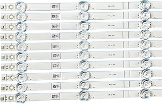 HABITZ 5KIT-50PCS LED Backlight Strip Compatible with 65 TV LB6507M V0 65H6570F 65H6510G H65B7100 H65B7300 HD650V1U72-T0L1 HE659XH HD650V1U71-T0L1B (Color : 5KIT-50PCS)