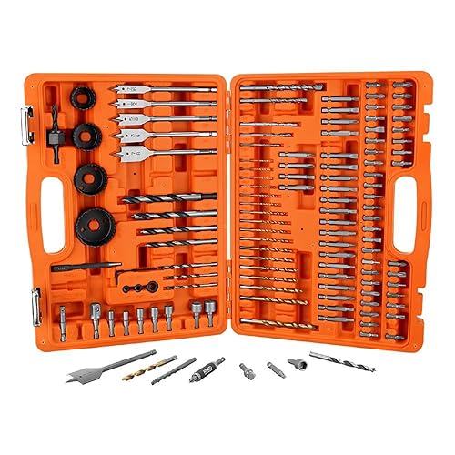 RIDGID Juego de taladro y accionamiento de 125 piezas para sierra de orificio