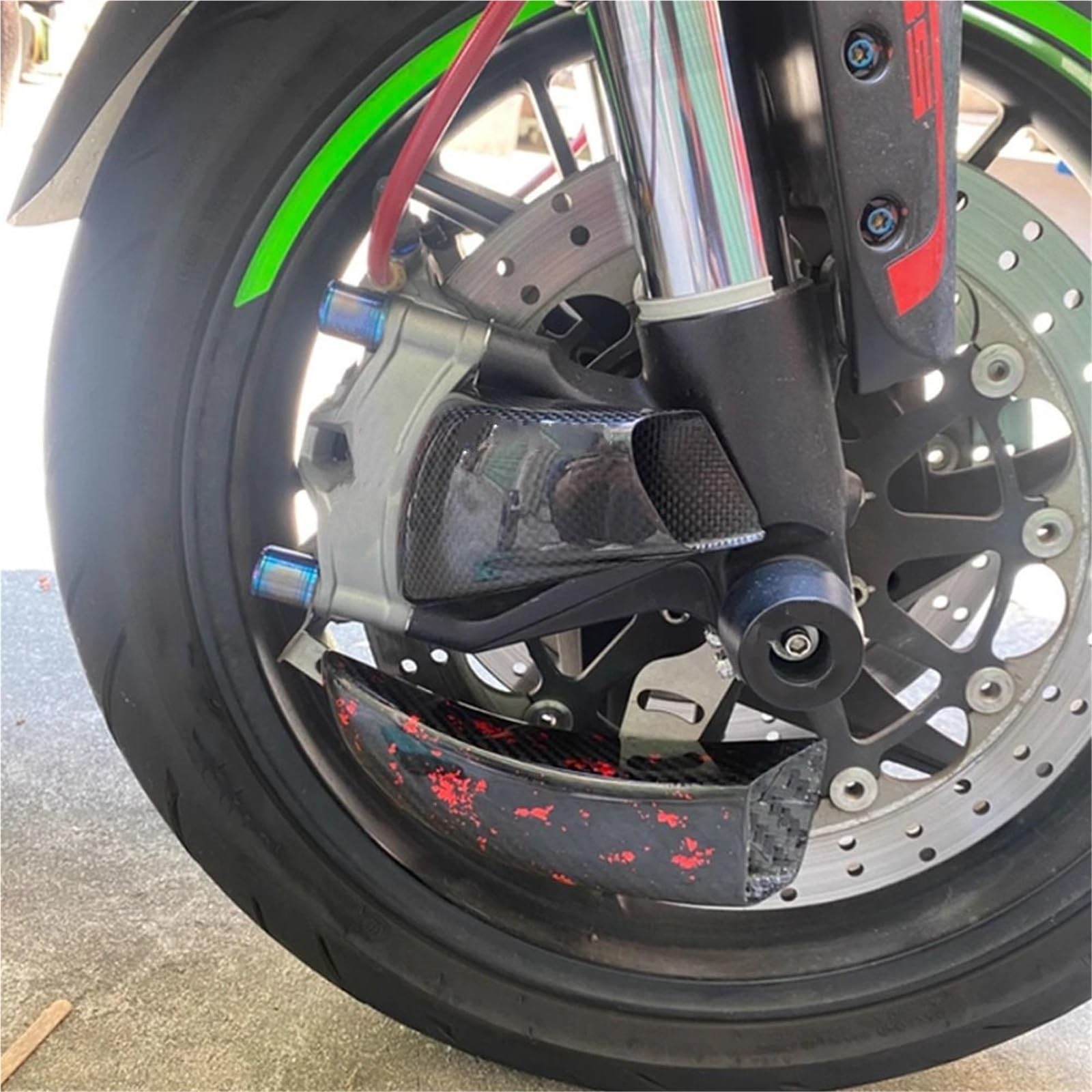 Caliper Bracket Radiator Cover Brake Cooling Mount Do Ducati Panigale Streetfighter MTS V4 V4S V4SP SP SP2